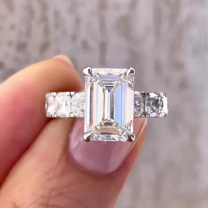 5.00tcw to 7.00tcw Lab Grown Diamond Rings