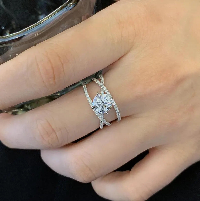 0.50tcw to 3.00tcw Lab Grown Diamond Rings