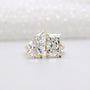 Pear & Radiant 5.30tcw Lab Grown Diamond Toi et Moi Engagement Ring | Yellow Gold | IGI Certified