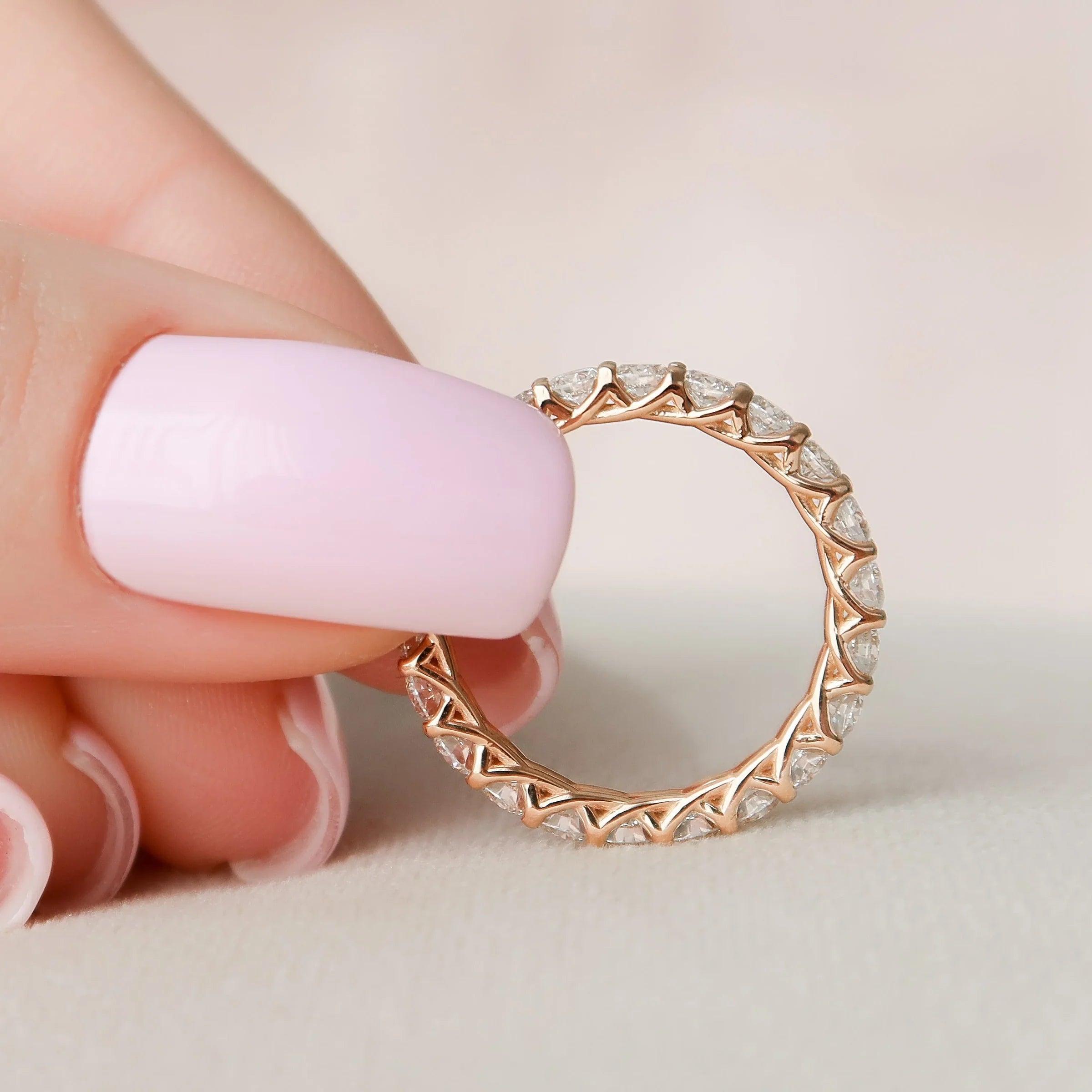 #Color_Rose Gold_2.0tcw