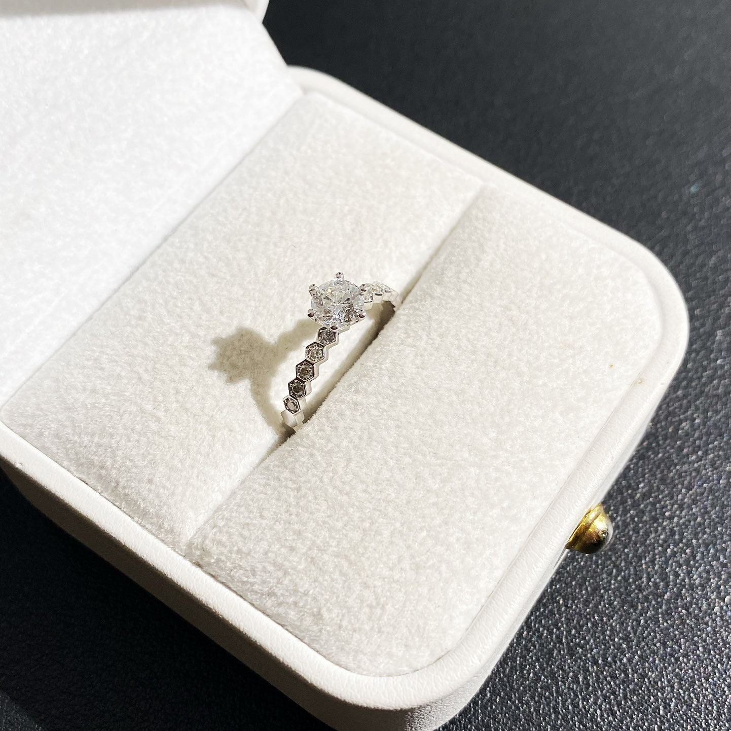 Round 0.70tcw Lab Grown Diamond Eternity Style Basket Engagement Ring, D-E-F Color, VVS-VS Clarity - IGI Certified