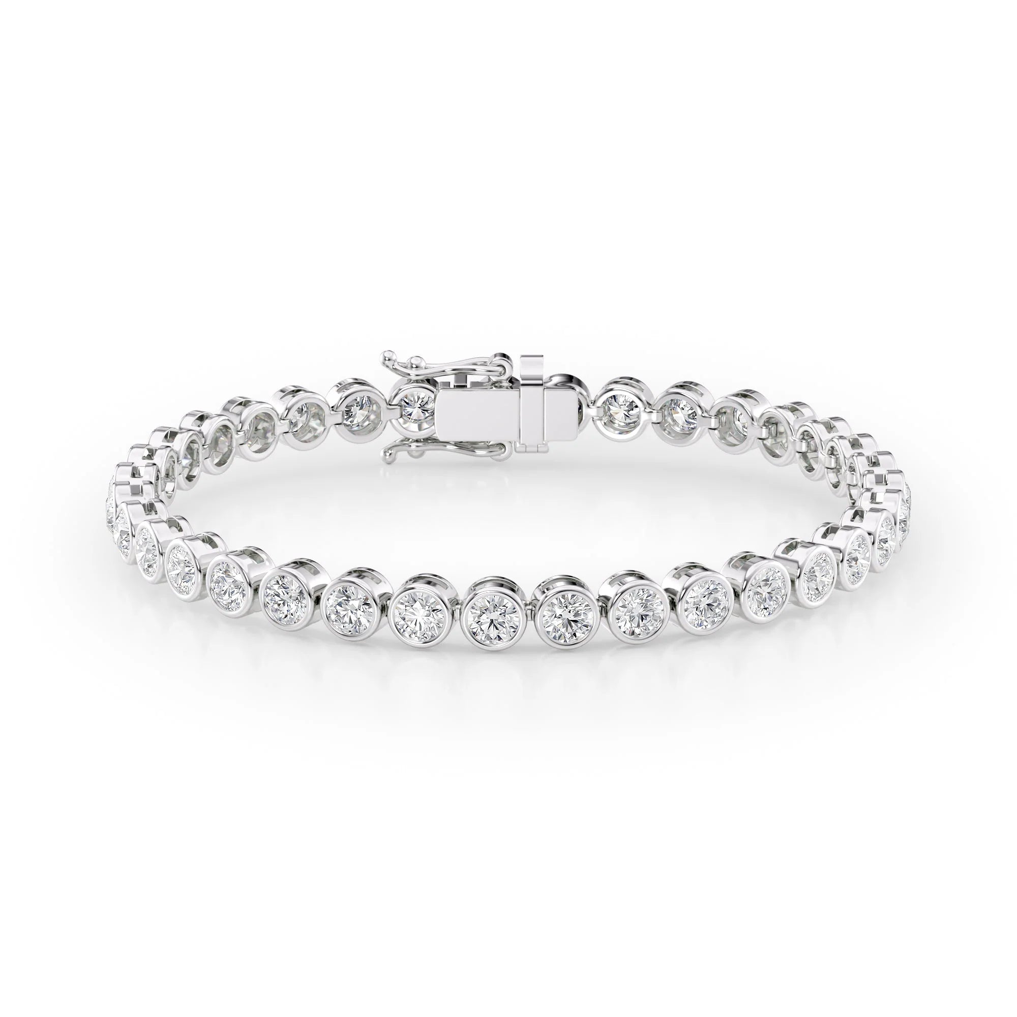 #Color_14k White Gold #Diamond Weight_5.5 Carat