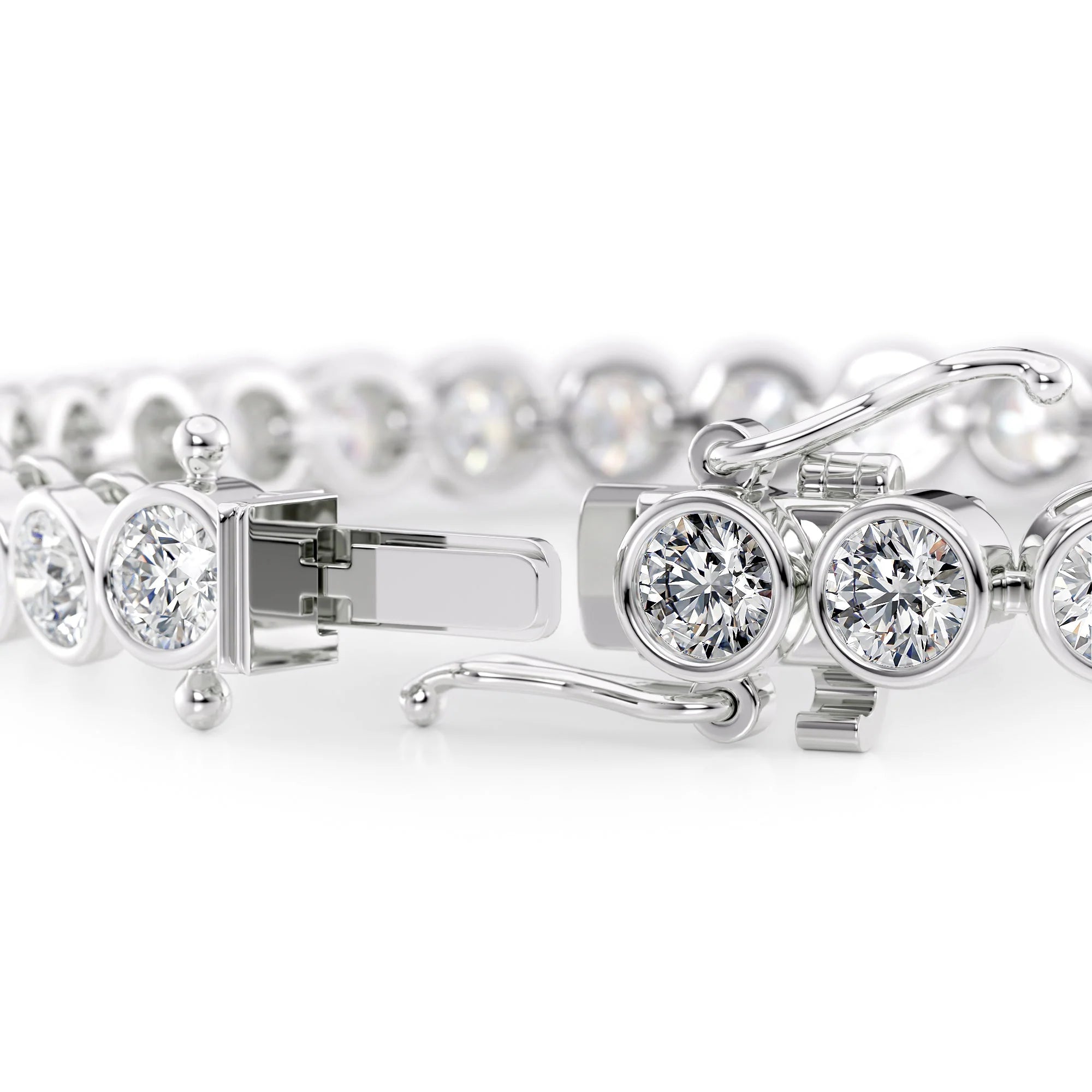 #Color_14k White Gold #Diamond Weight_8.5 Carat