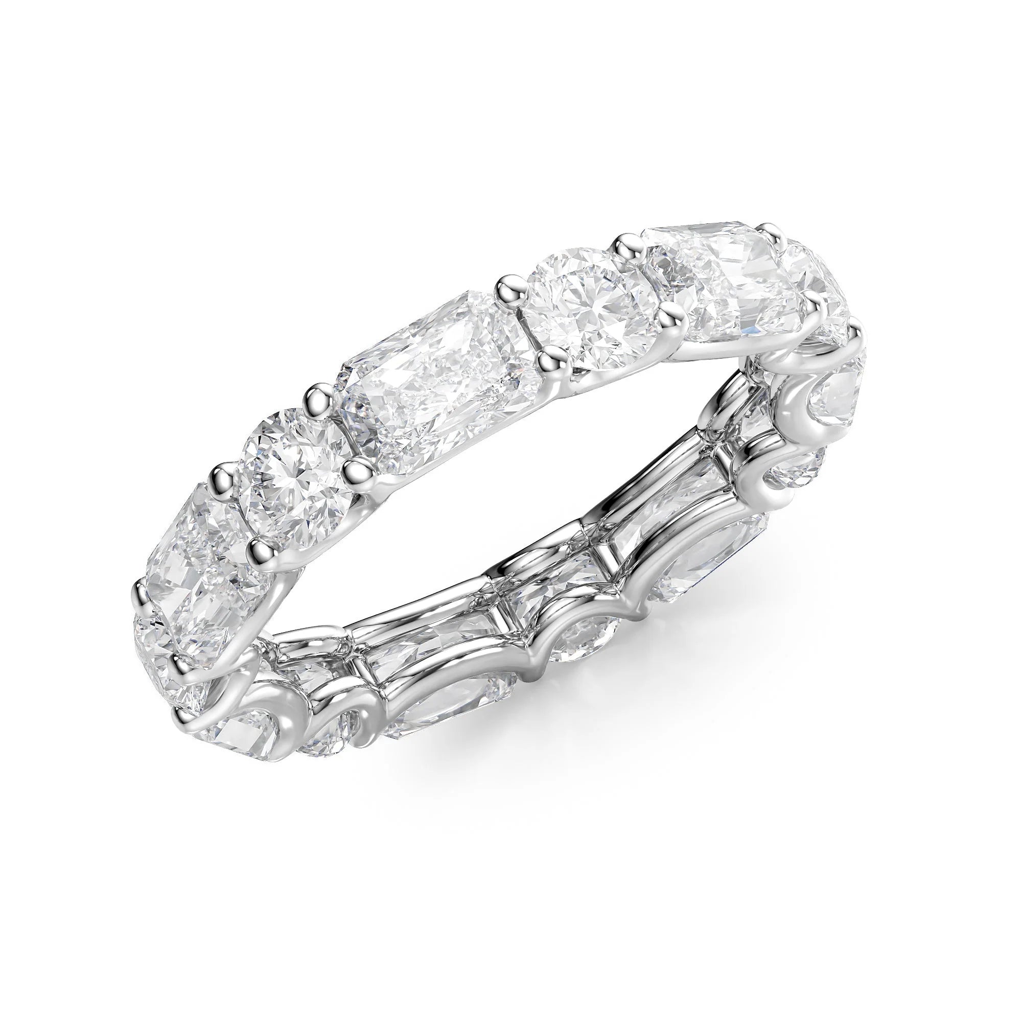 #Color_White Gold_4.6tcw