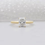 2.00ct Cushion Cut Diamond Engagement Ring | Solitaire 14K Yellow Gold Classic Engagement Ring | Timeless Bridal Jewelry