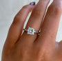 1.50ct Princess Lab Grown Diamond Solitaire Engagement Ring | IGI Certified | White Gold