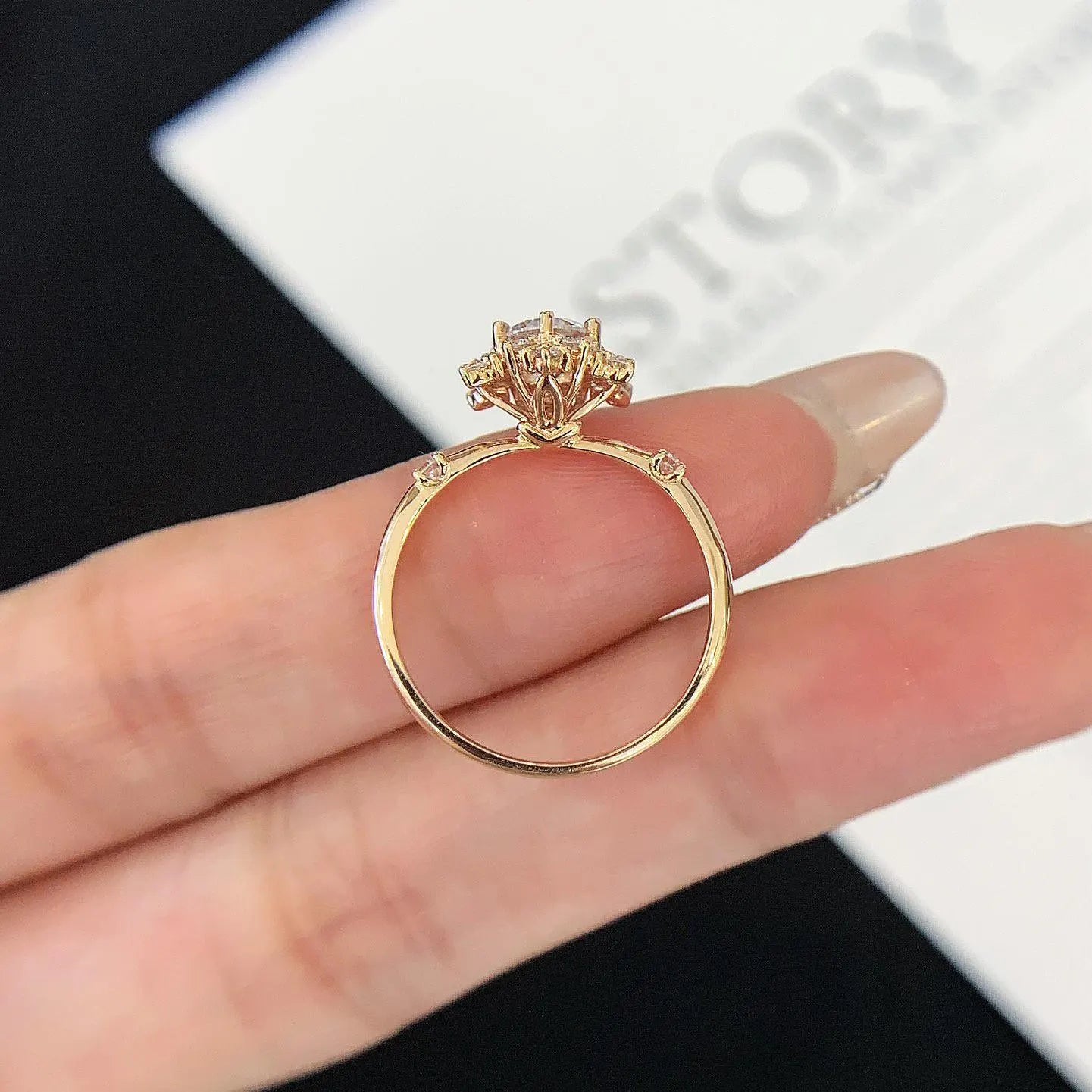 Round 1.30tcw Lab Grown Diamond Vintage Setting Engagement Ring, D-E-F Color, VVS-VS Clarity - IGI Certified