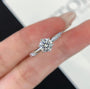 0.70tcw Round Lab Diamond Solitaire Engagement Ring | Basket Pavé | IGI Certified | Gold Options