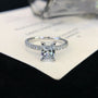 Radiant 1.70tcw Lab Diamond Solitaire Engagement Ring | Pave Band | IGI Certified