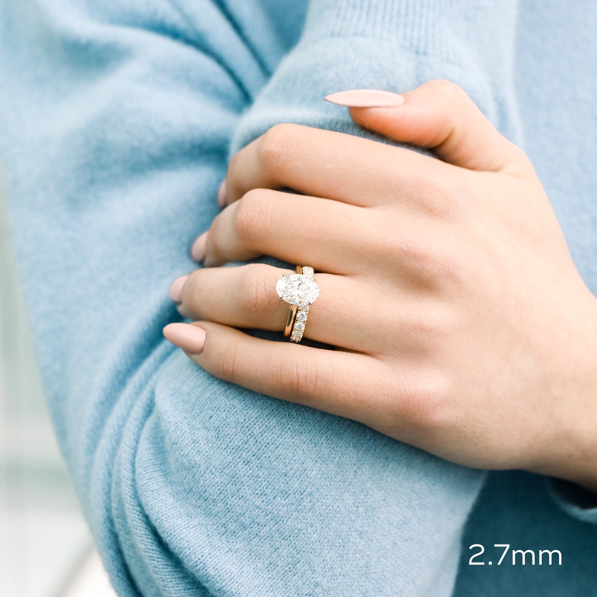 U PAVÉ ETERNITY BAND
