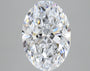 Oval 3.09ct E VVS1