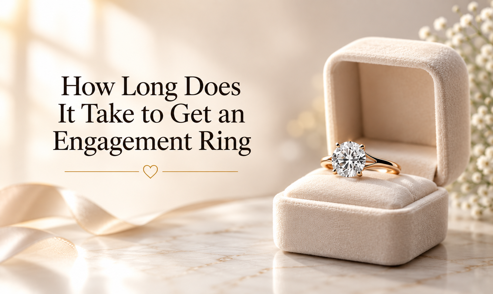 How Long Does It Take to Order an Engagement Ring