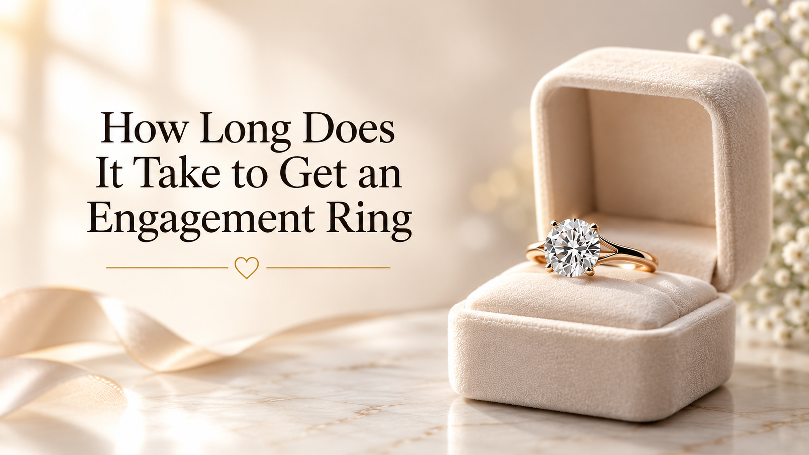 How Long Does It Take to Order an Engagement Ring