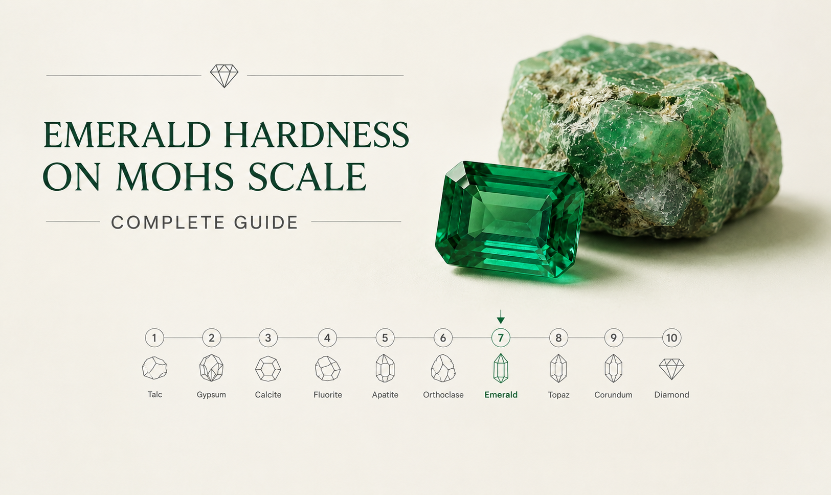 Emerald Hardness on Mohs Scale