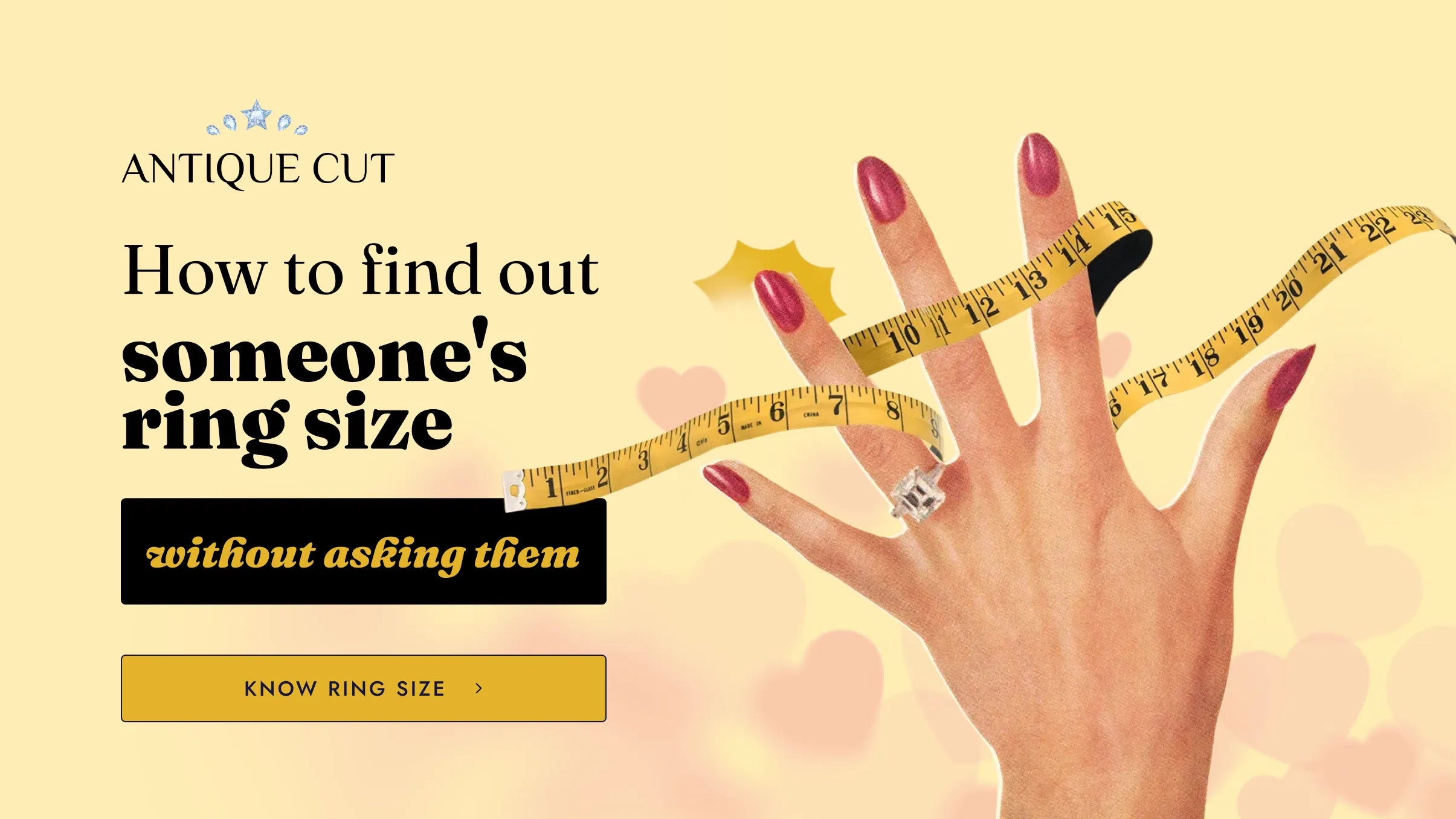 How to find out someone's ring size without asking them
