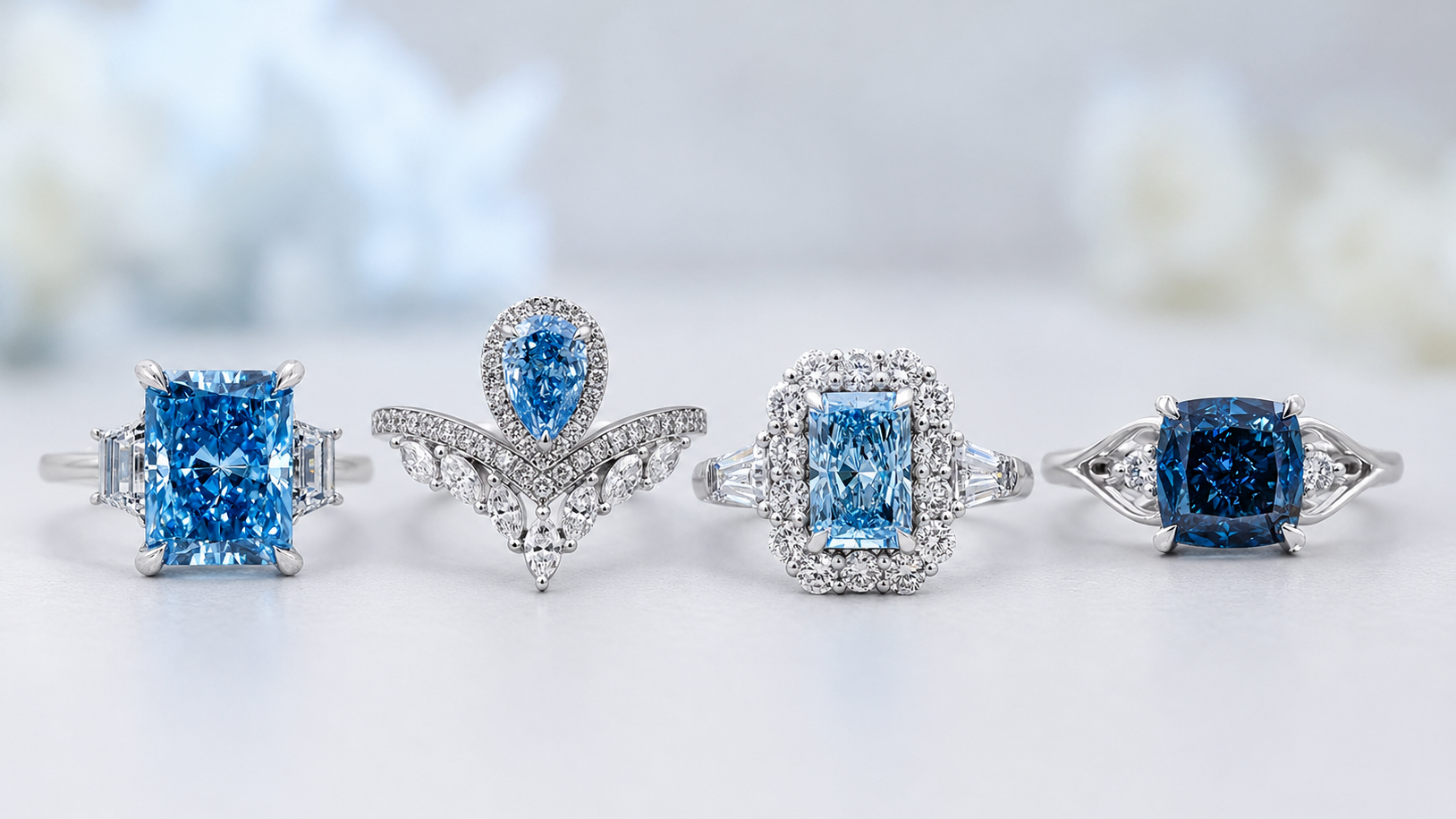 What to Look for in a Fancy Blue Diamond Ring
