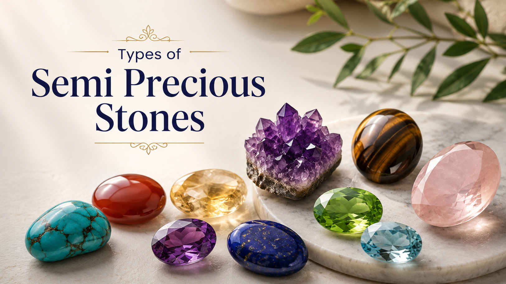 Types of Semi Precious Stones