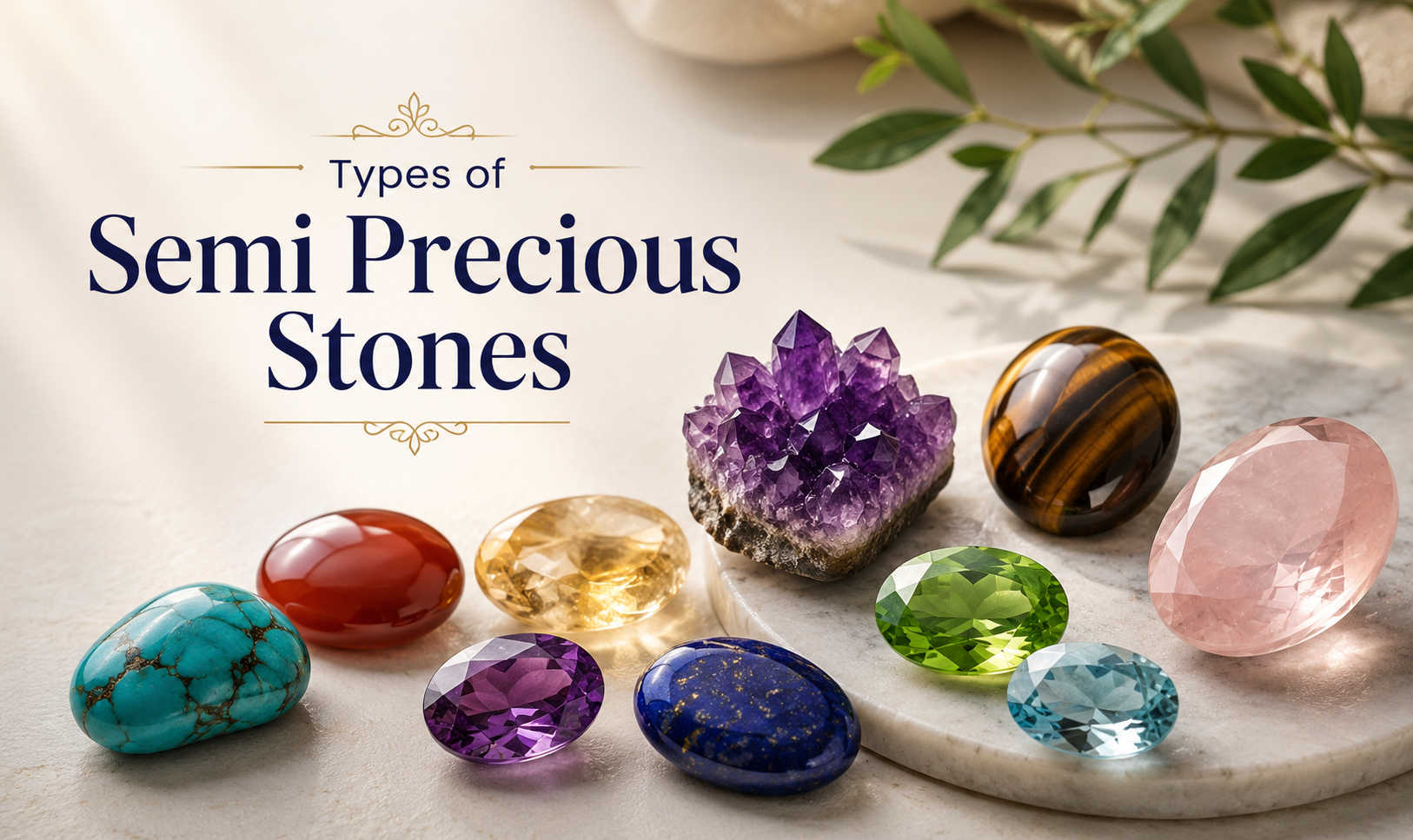 Types of Semi Precious Stones
