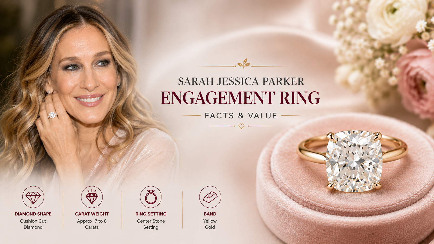 Sarah Jessica Parker Engagement Ring Facts & Value