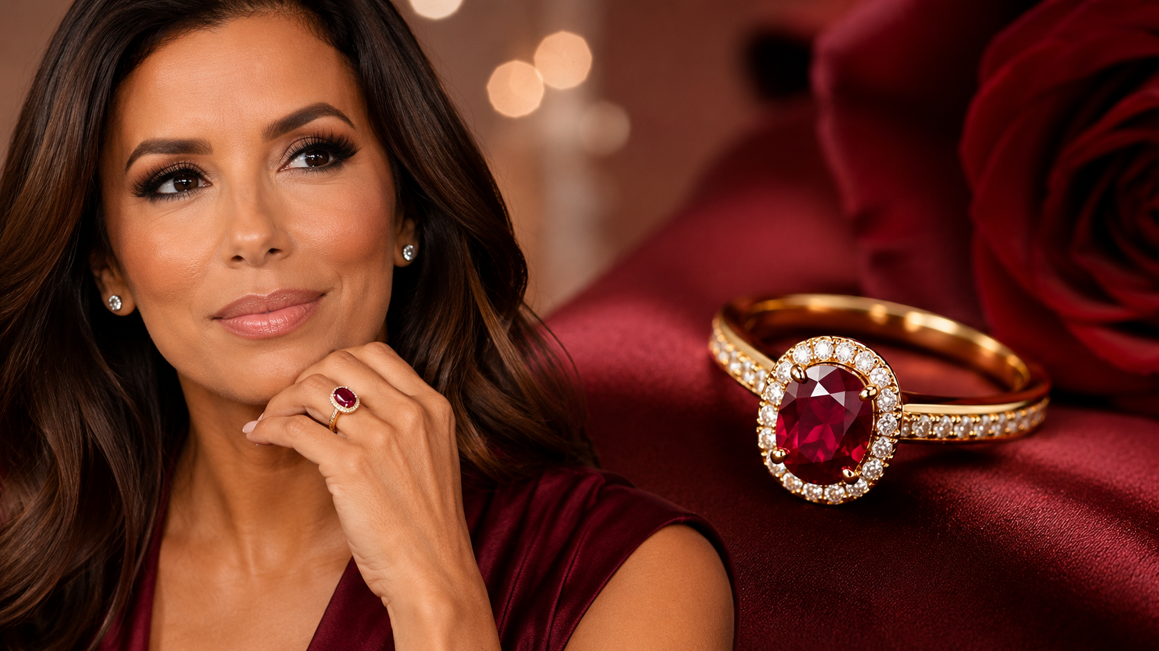 Eva Longoria Ruby Ring: Meaning and Key Features