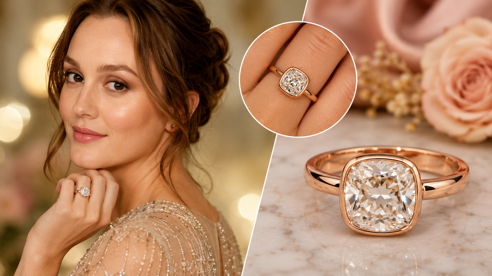 Leighton Meester Engagement Ring
