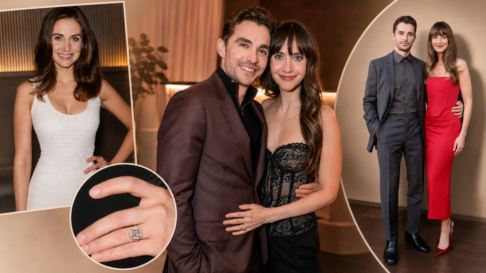 Alison Brie Engagement Ring