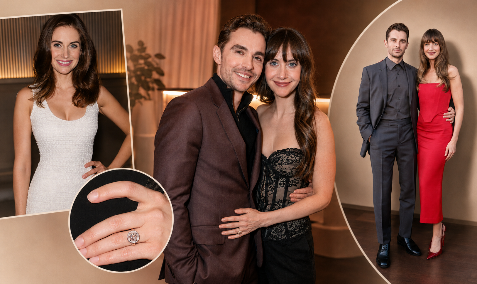 Alison Brie Engagement Ring