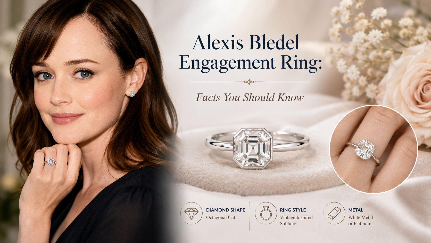 Alexis Bledel Engagement Ring