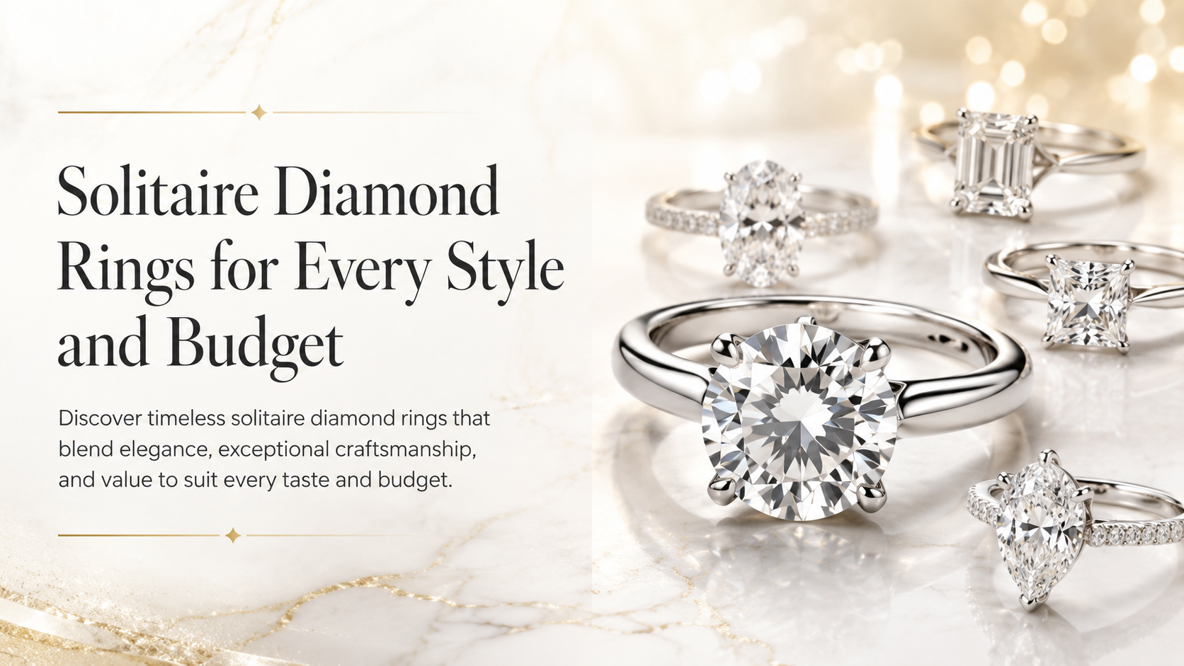 Solitaire Diamond Rings for Every Style and Budget