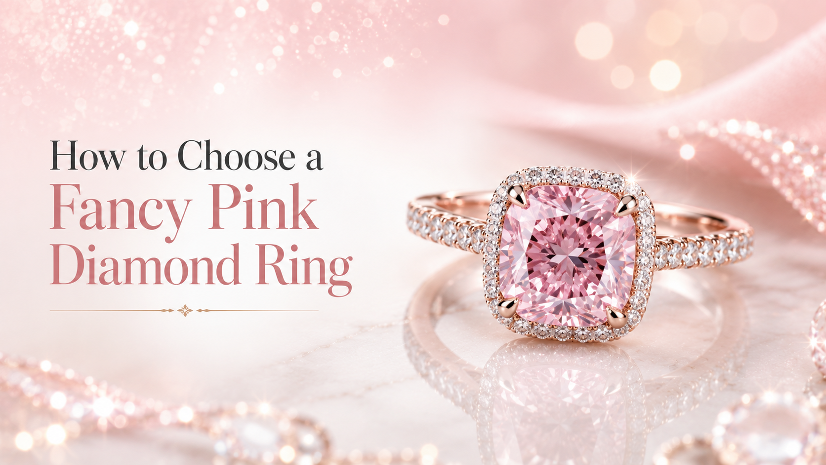 How to Choose a Fancy Pink Diamond Ring
