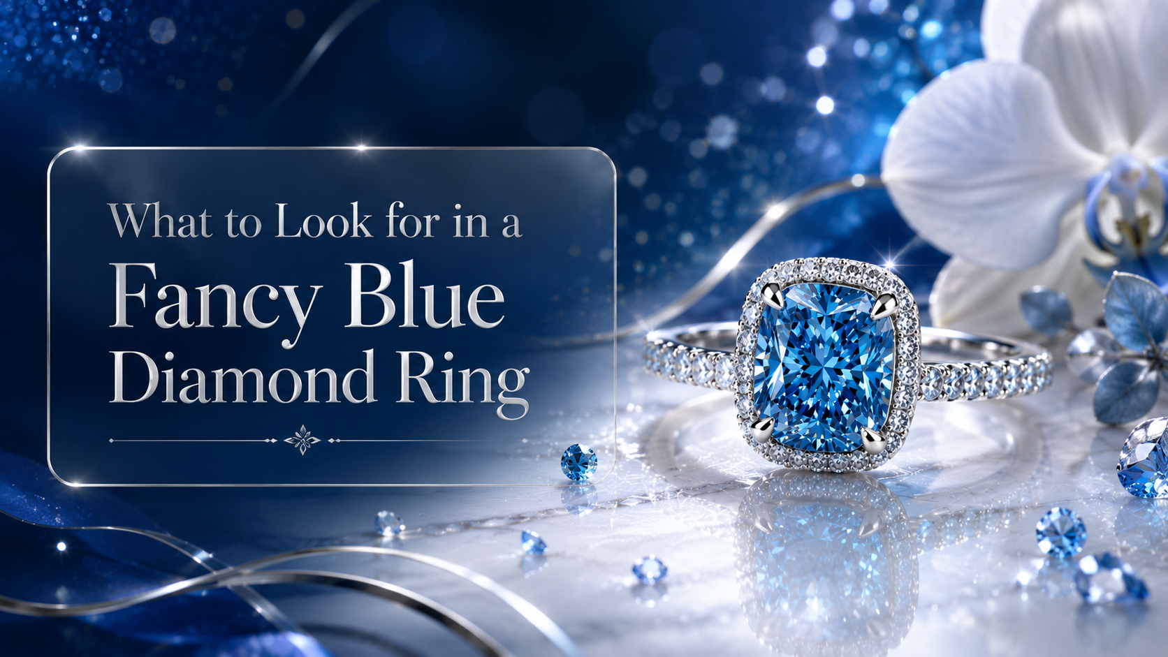 What to Look for in a Fancy Blue Diamond Ring