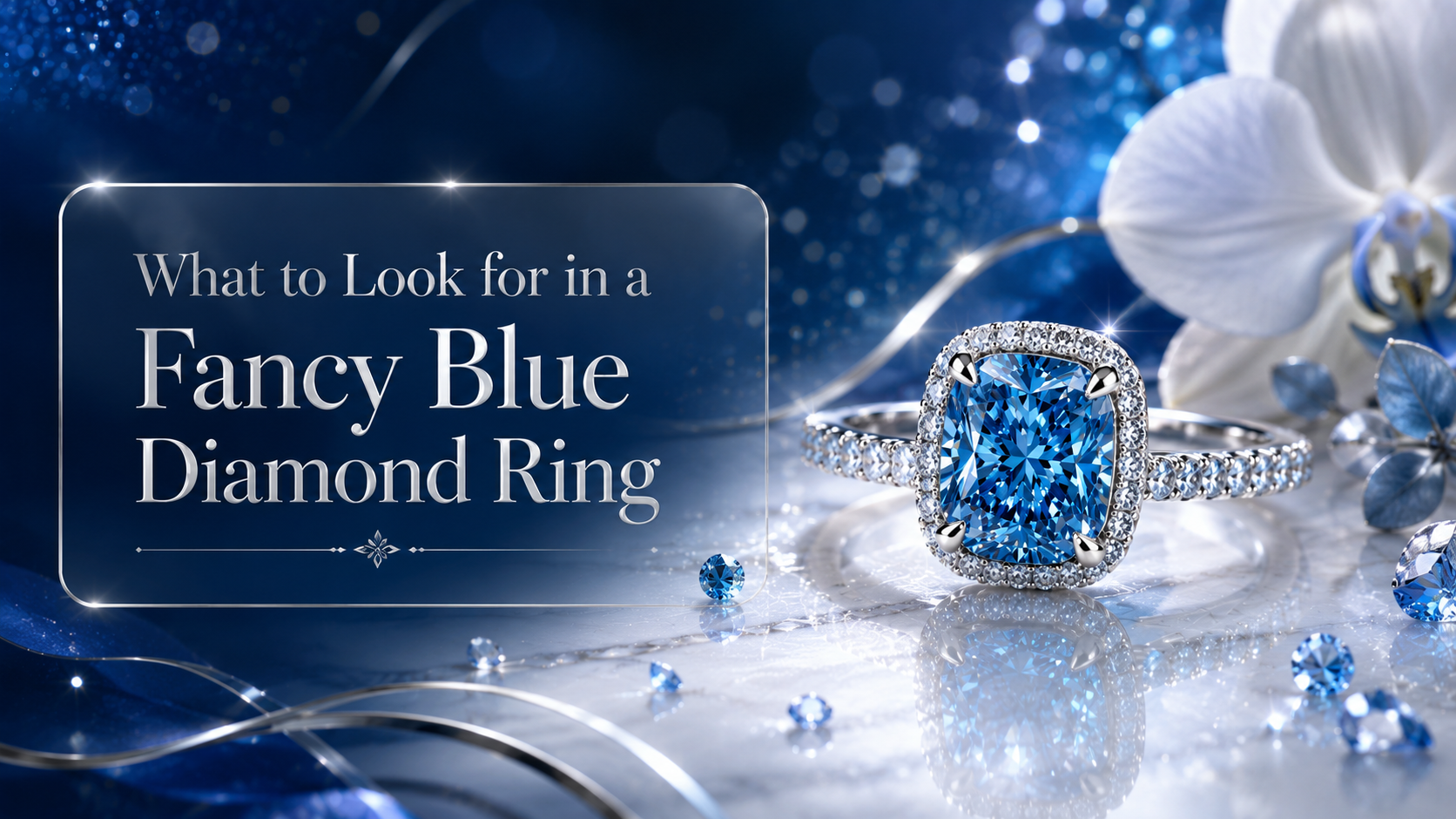 What to Look for in a Fancy Blue Diamond Ring