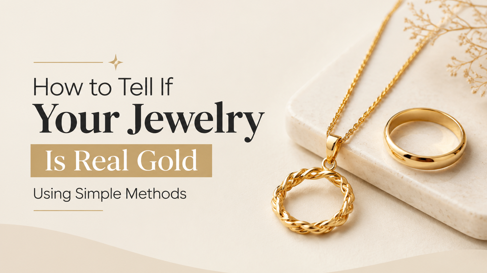 How to Tell If Your Jewelry Is Real Gold