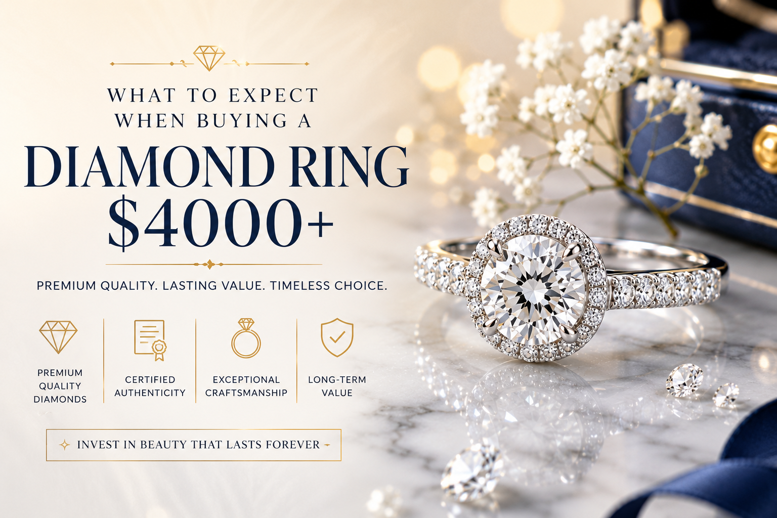 What to Expect When Buying a Diamond Ring $4000+