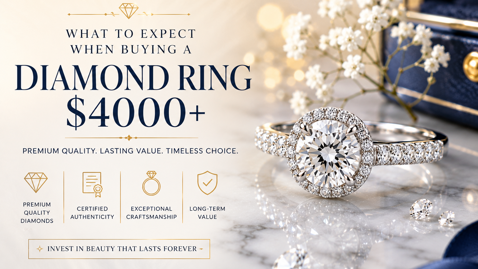What to Expect When Buying a Diamond Ring $4000+