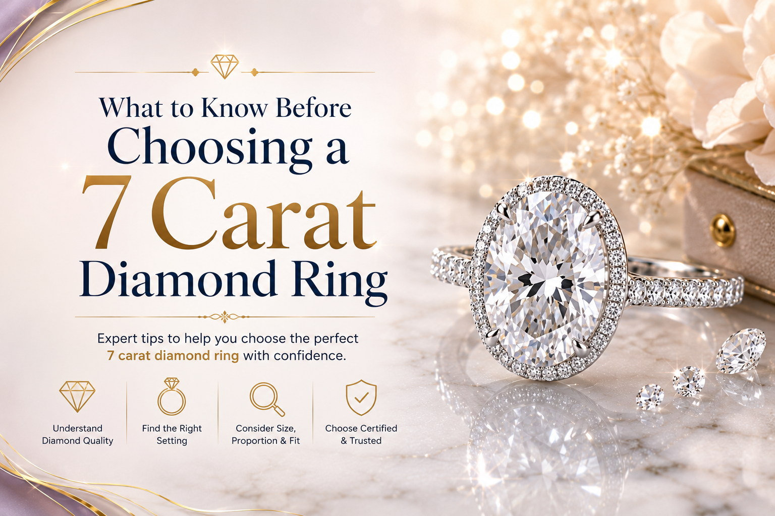 What to know before choosing a 7 Carat Diamond Ring