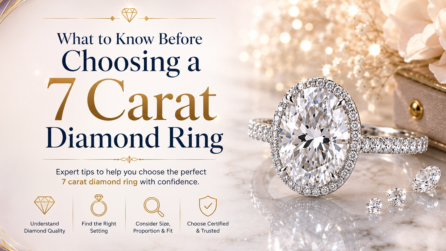 What to know before choosing a 7 Carat Diamond Ring
