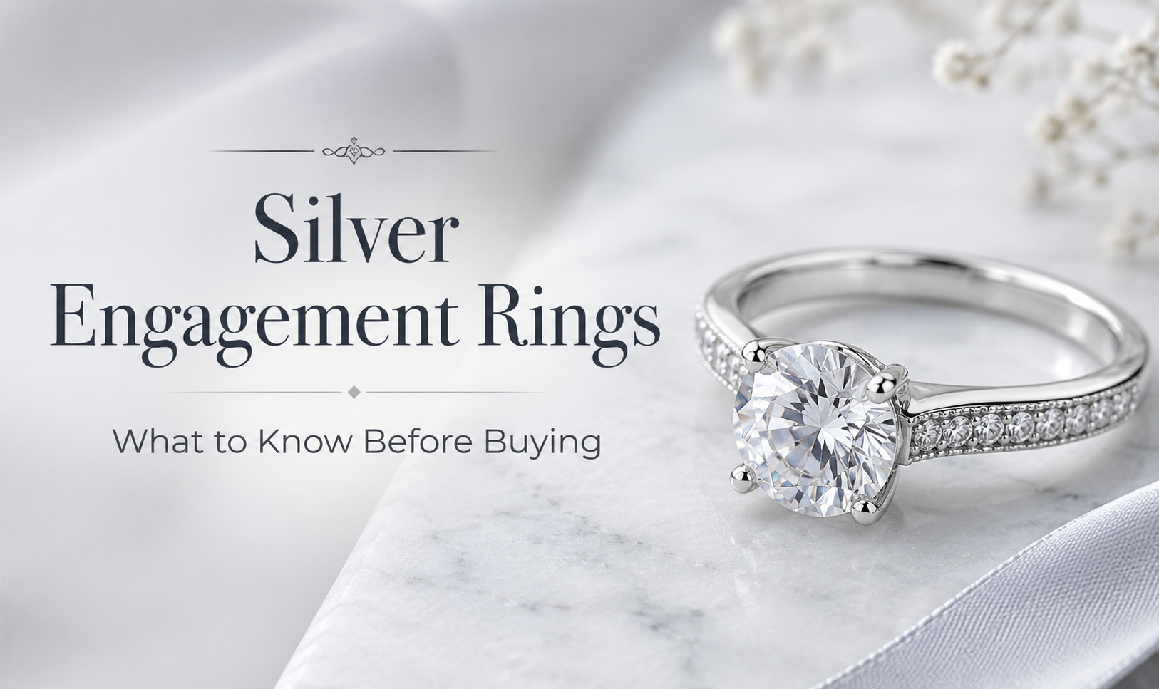 Silver Engagement Rings: What to Know Before Buying