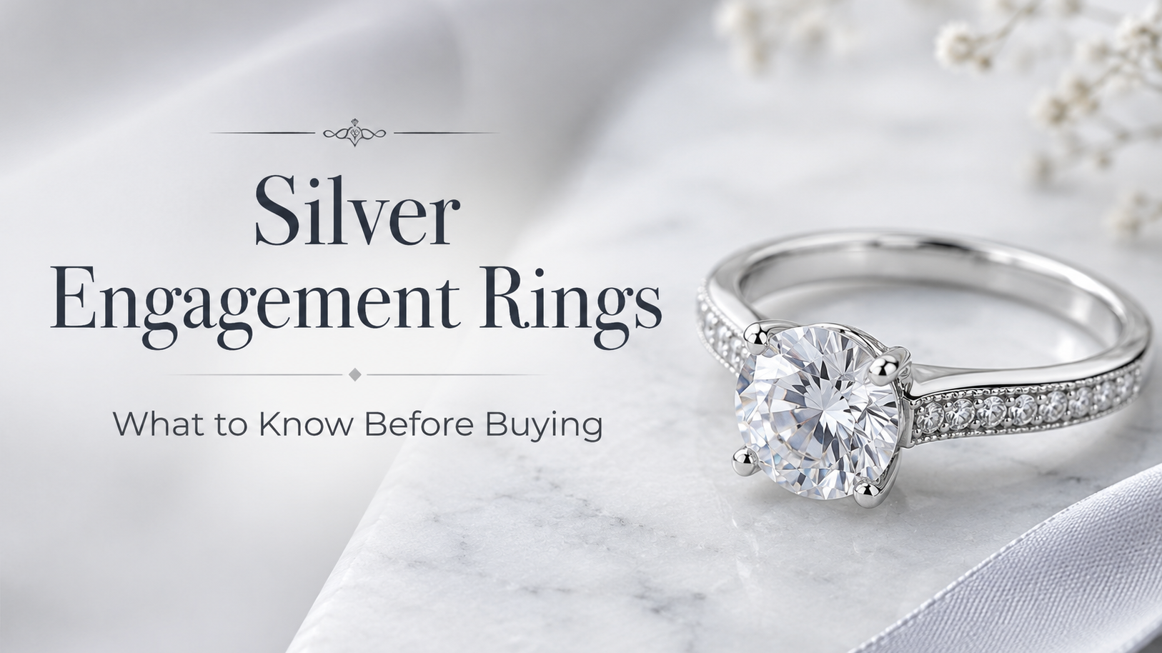 Silver Engagement Rings: What to Know Before Buying