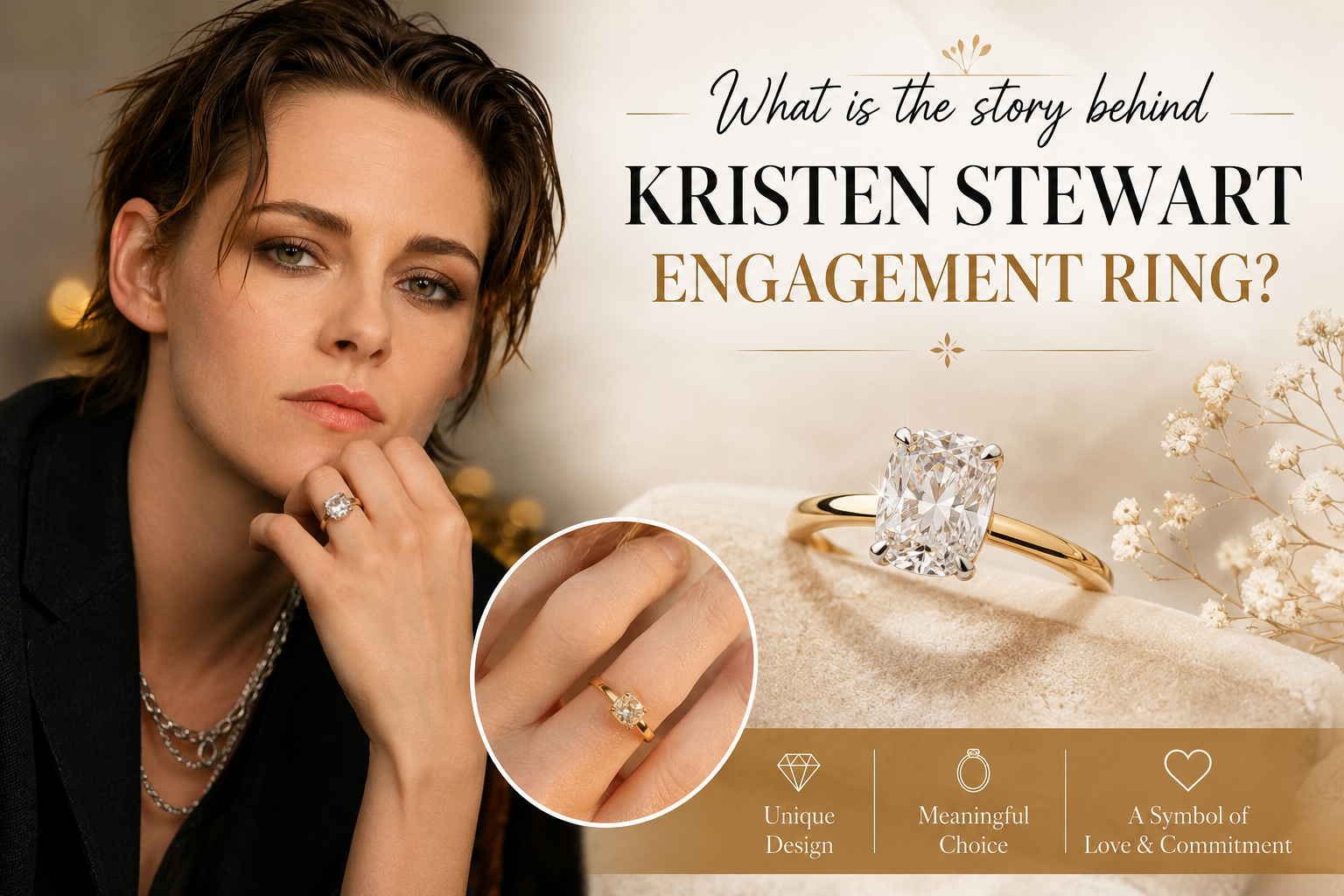 What is the story behind Kristen Stewart engagement ring?