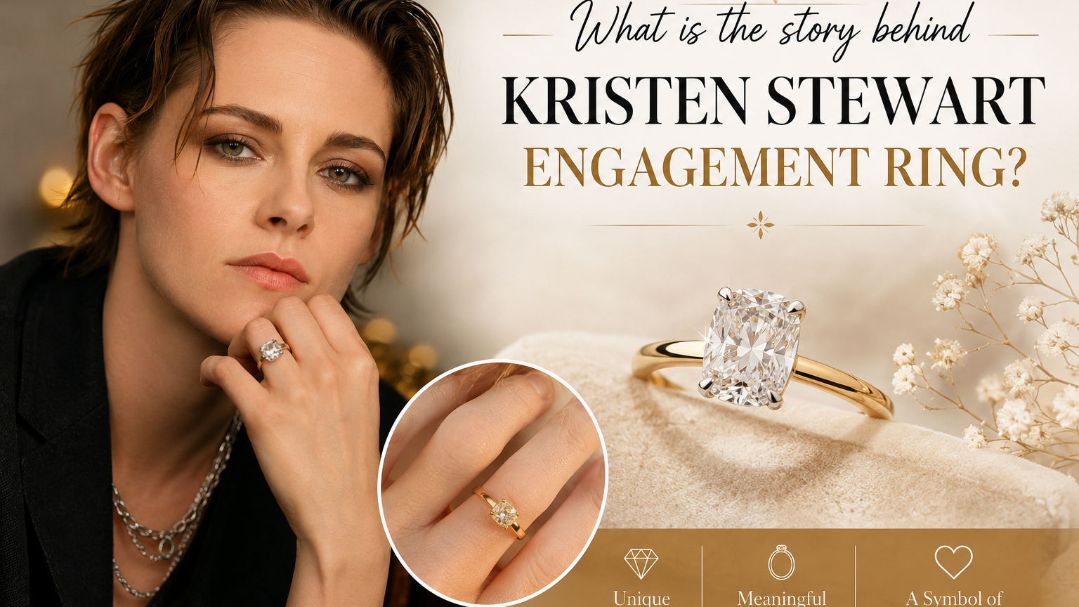 What is the story behind Kristen Stewart engagement ring?