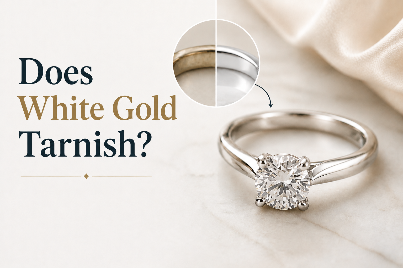 Does White Gold Tarnish