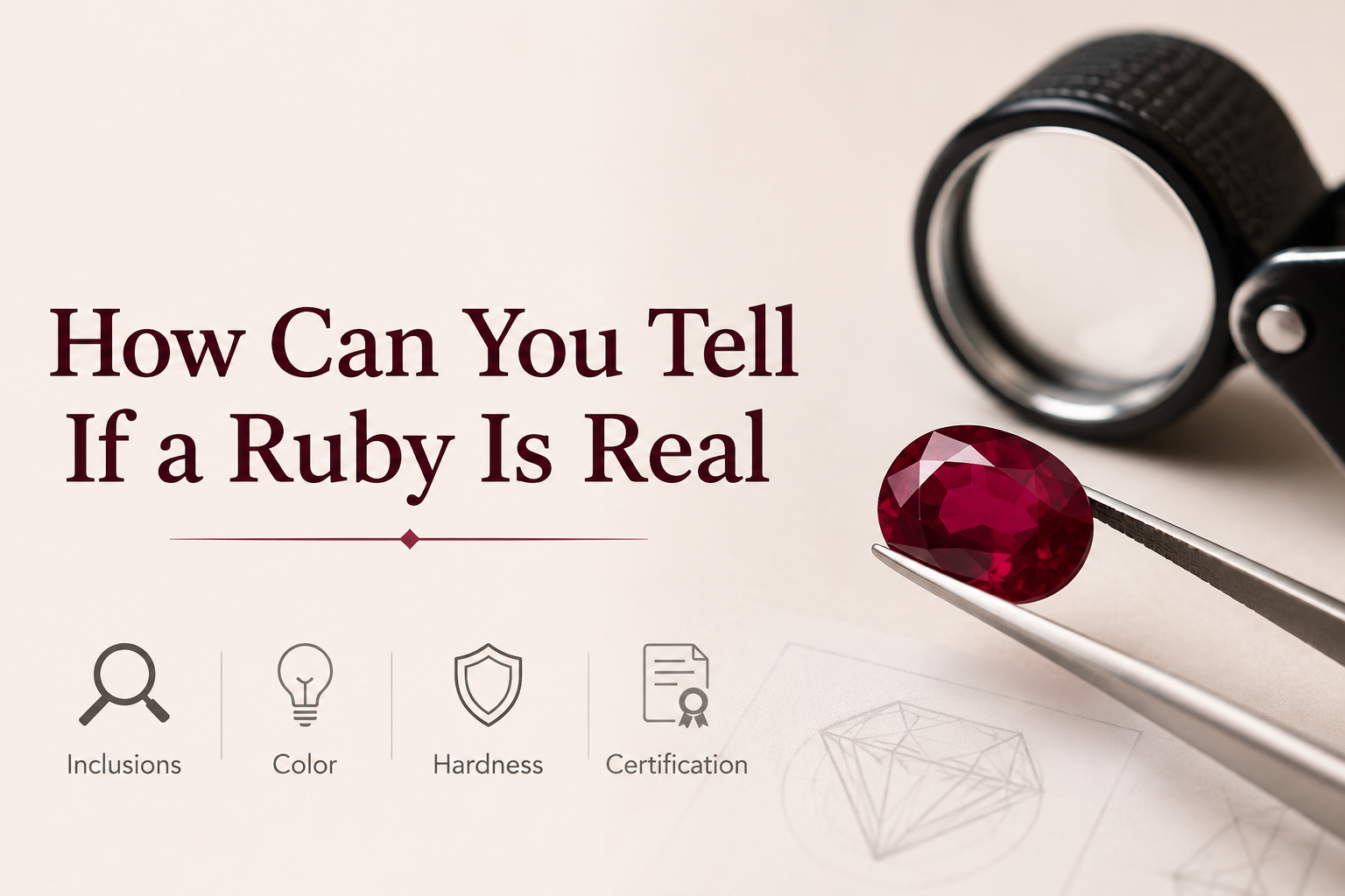How Can You Tell If a Ruby Is Real