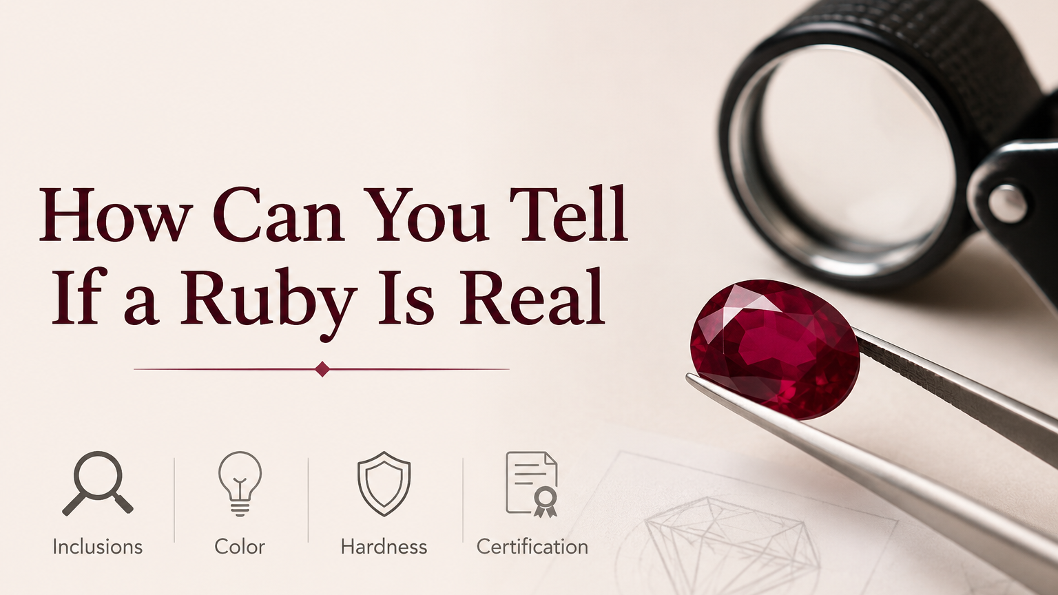 How Can You Tell If a Ruby Is Real