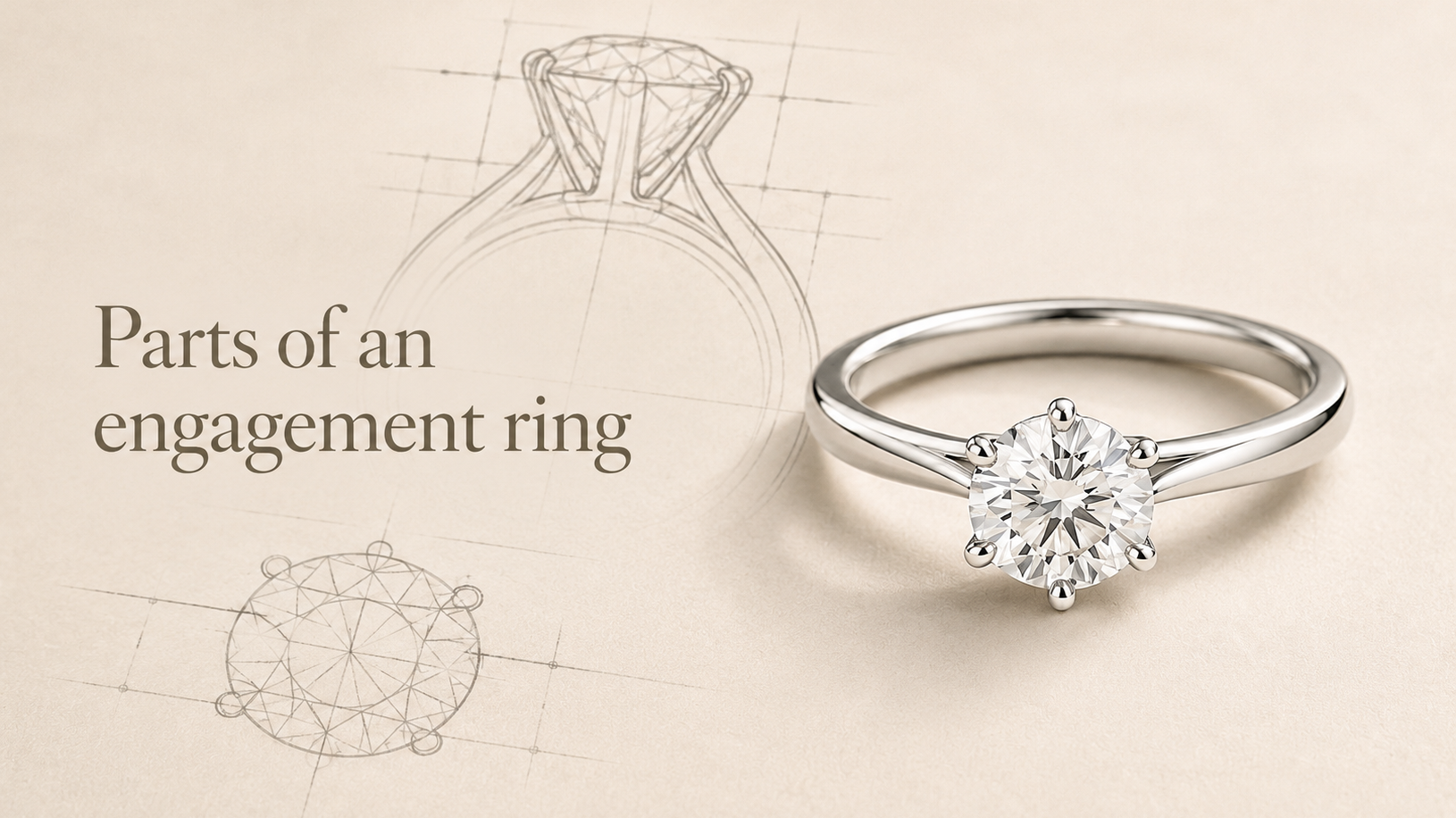 Parts of an Engagement Ring