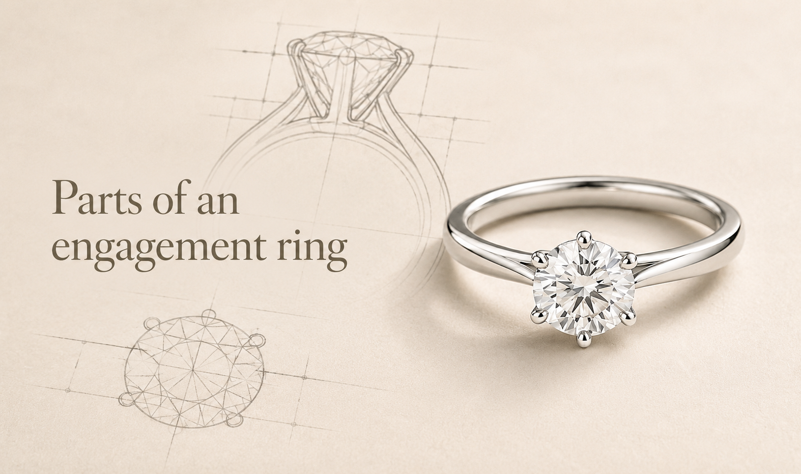 Parts of an Engagement Ring