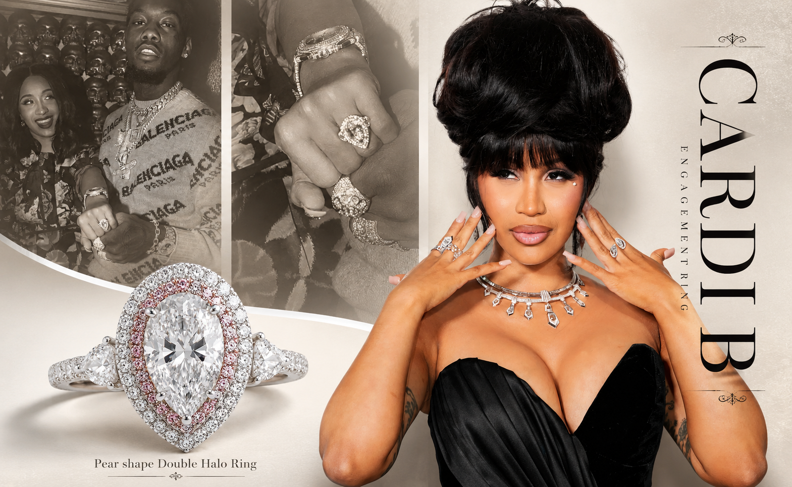 Cardi B Engagement Ring