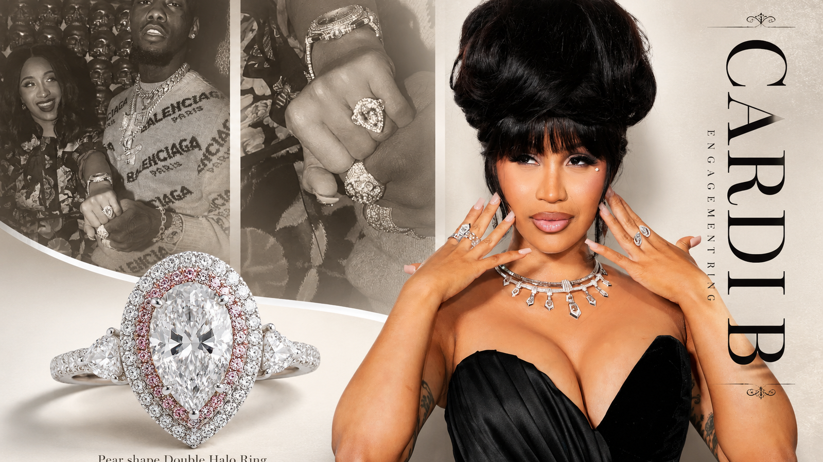 Cardi B Engagement Ring