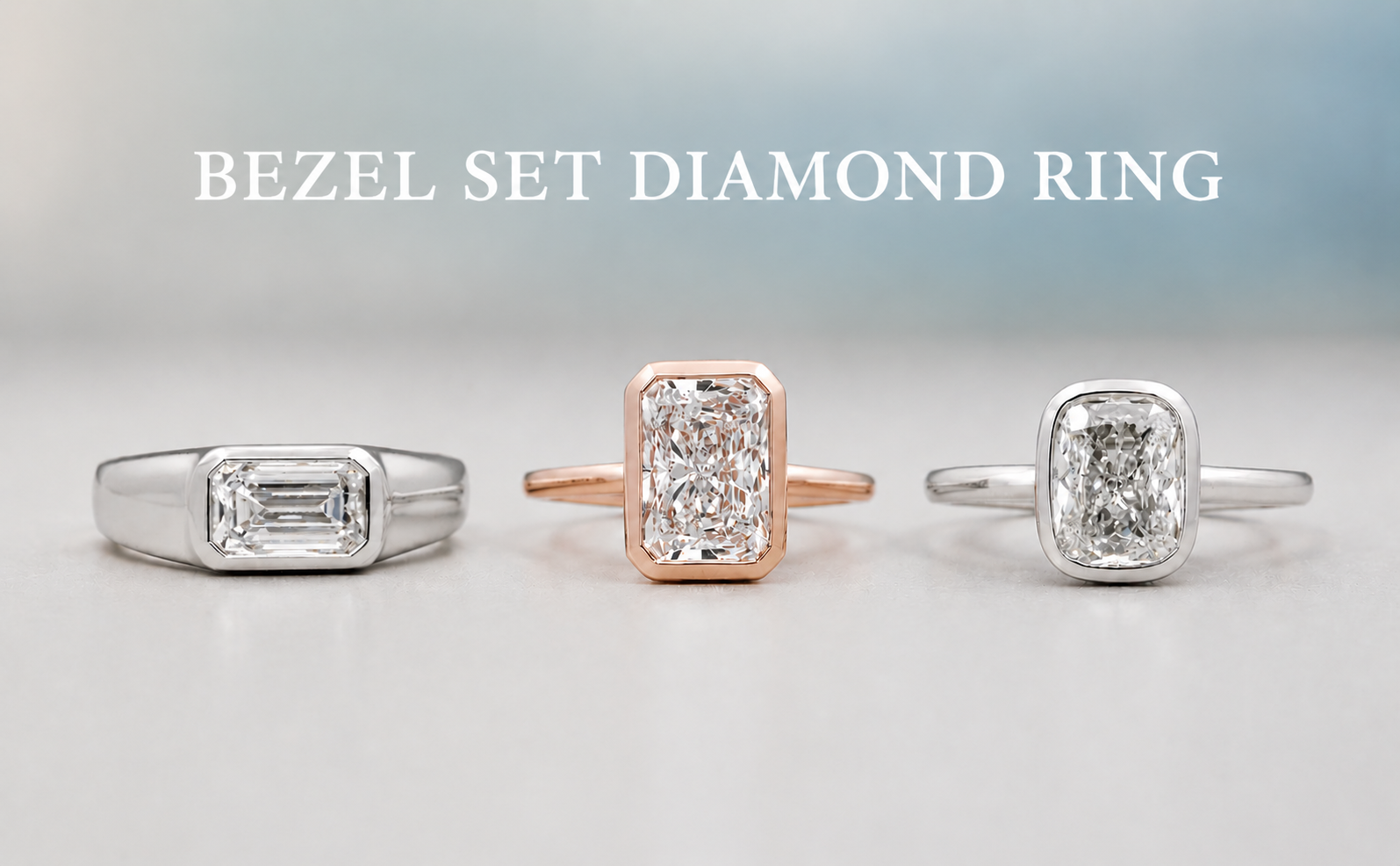 Bezel Set Diamond Ring for Secure Daily Wear