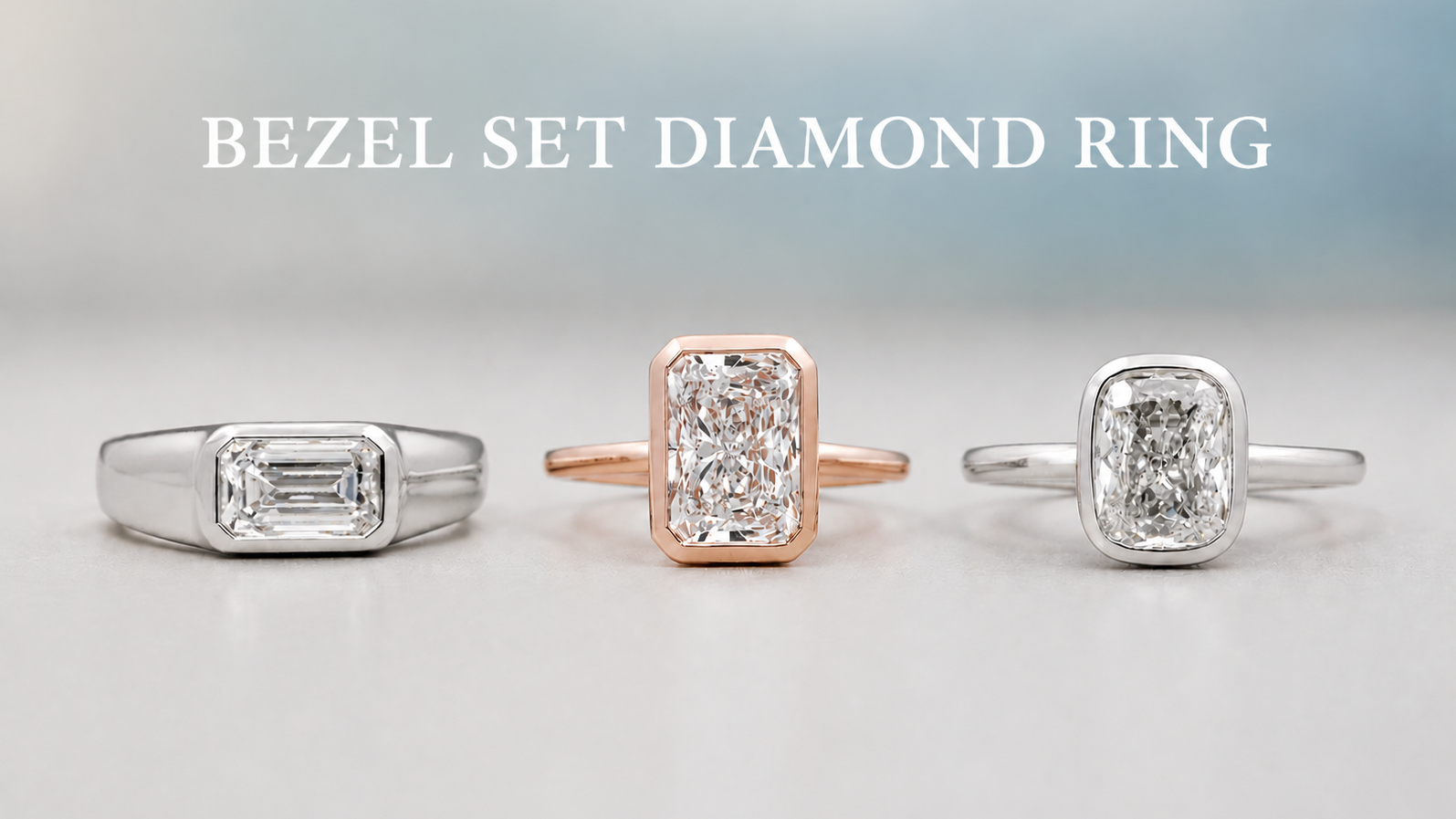 Bezel Set Diamond Ring for Secure Daily Wear